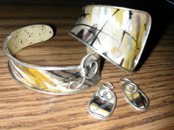 watercolor jewelry bracelet
